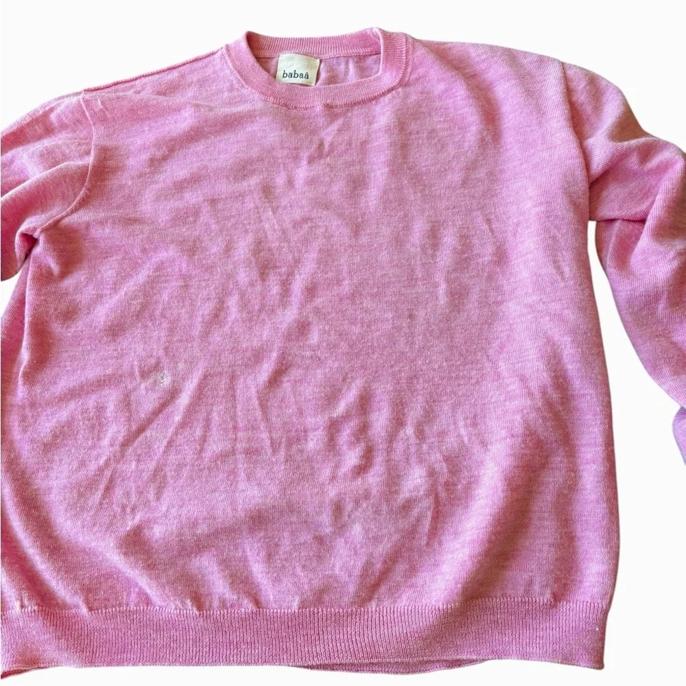Babaa Blush Crew Neck Sweater - Picture 5 of 10